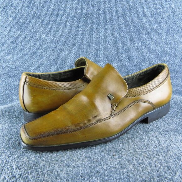 Steve Madden Men's‎ P-Catchh Loafer Brown Leather Size 8.5M Gently Used 2025 - Picture 1 of 6